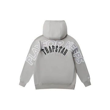 Geedup PFK x Trapstar Irongate Hoodie 'Grey/Black'